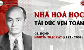 Giáo sư, NGND Nguyễn Thạc Cát: Nhà hóa học tài đức vẹn toàn
